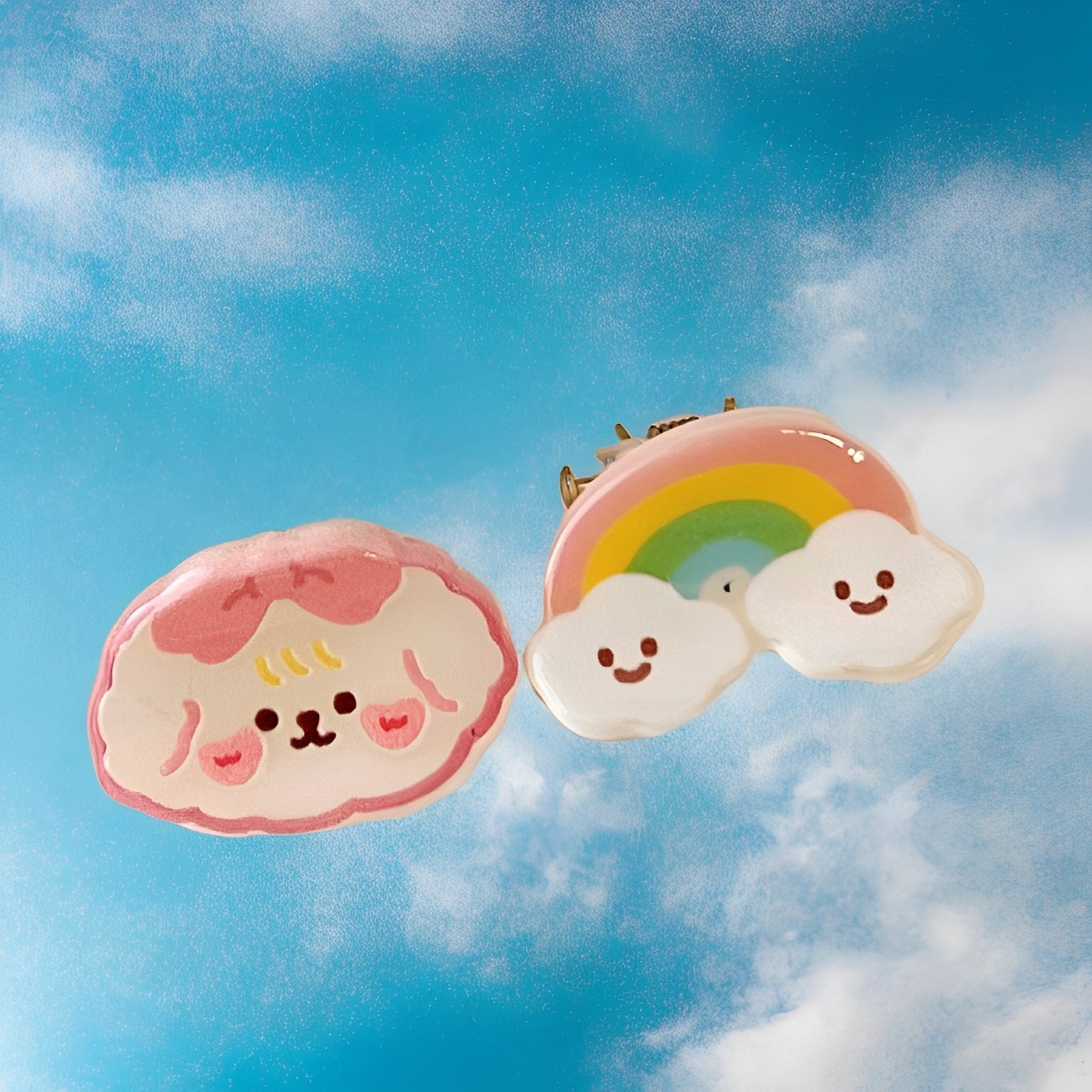 迷你熊熊糖果夾(2入)|可愛碎髮小幫手.學生必備造型夾 - PLAYEGGSS