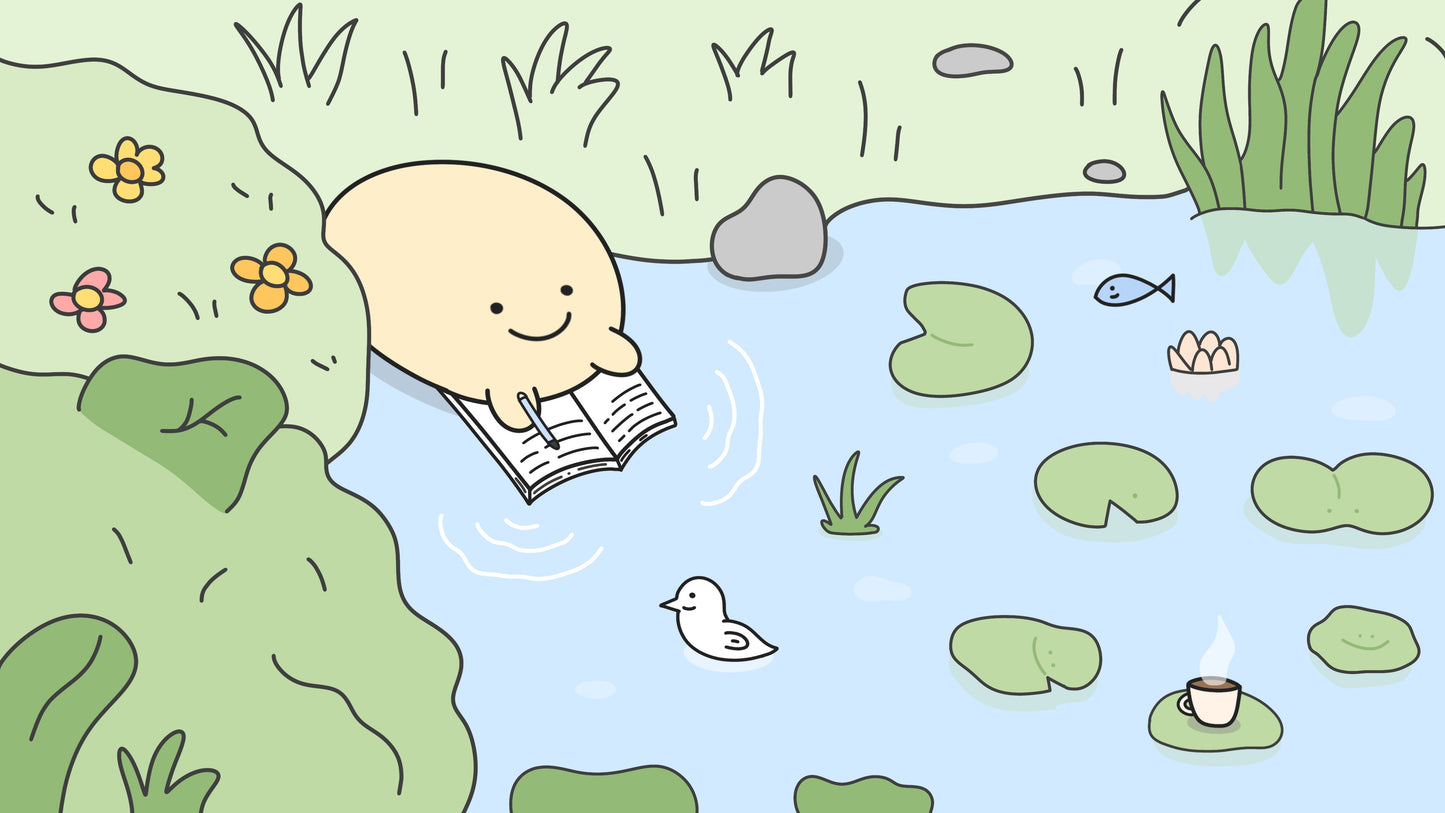 No.002 Blessing from Playeggss (Digital Wallpaper)