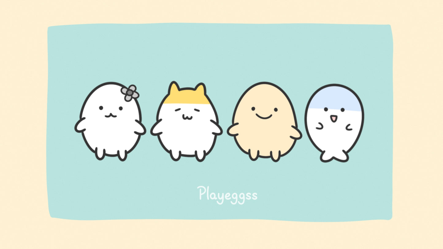 No.007 Blessing from Playeggss (Digital Wallpaper)