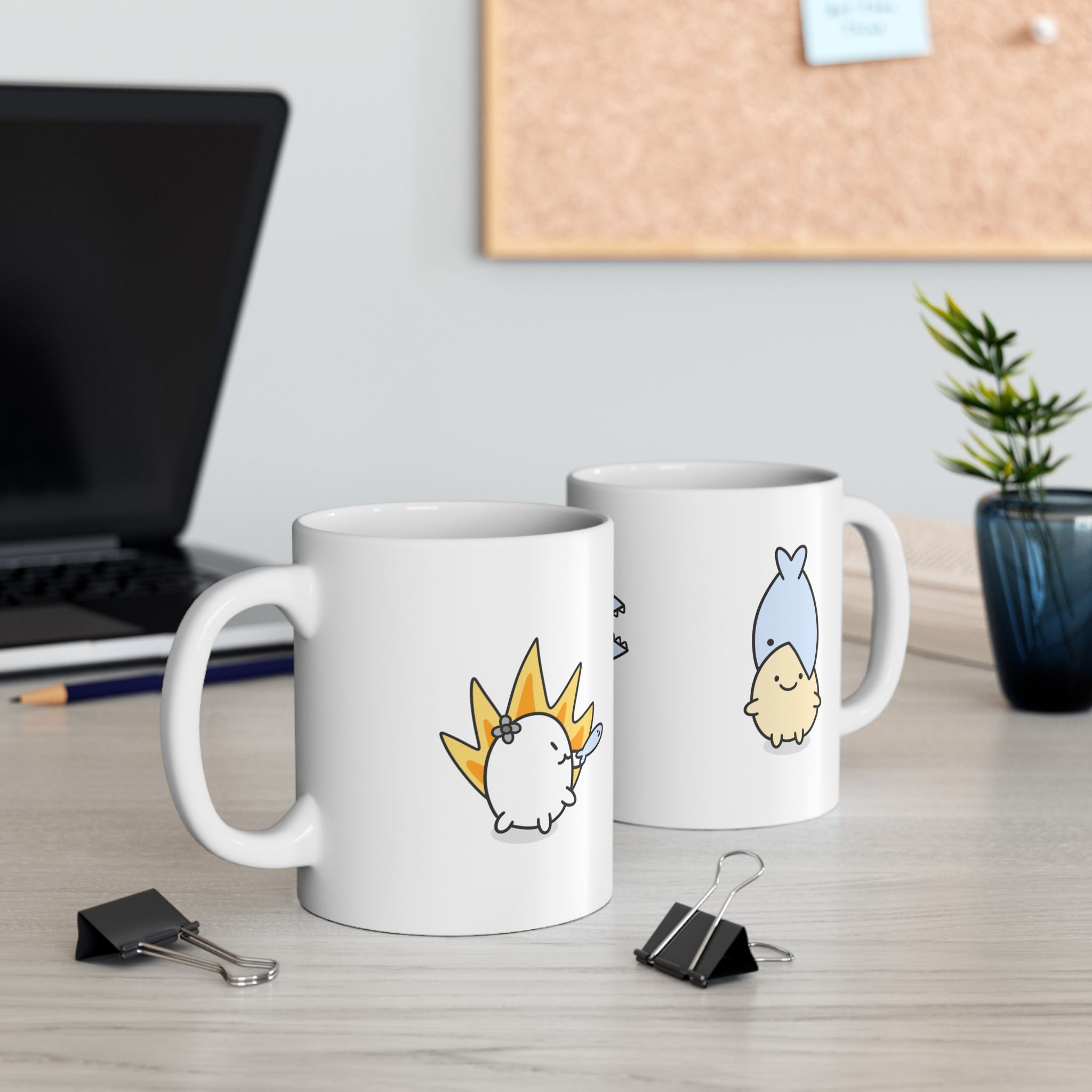 Fish Attack! Playeggss Mug