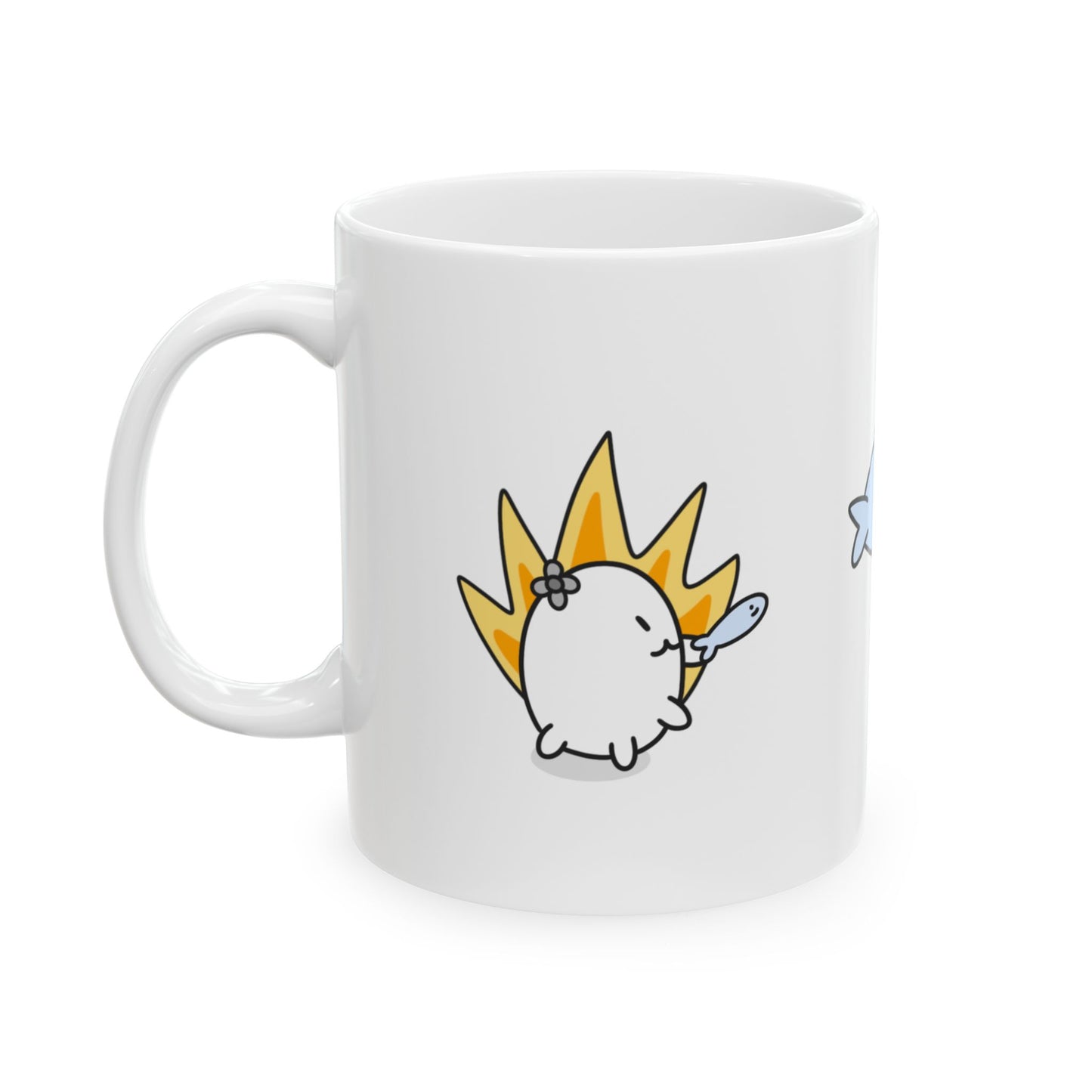 Fish Attack! Playeggss Mug