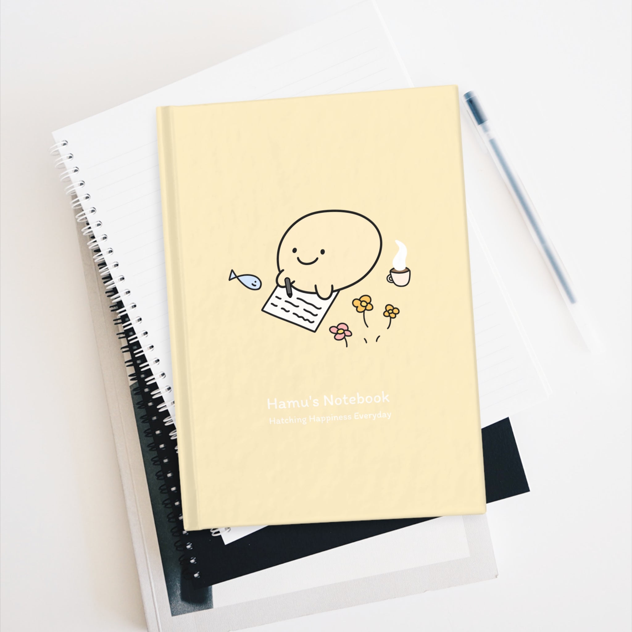 Hamu's Playeggss Blank Notebook