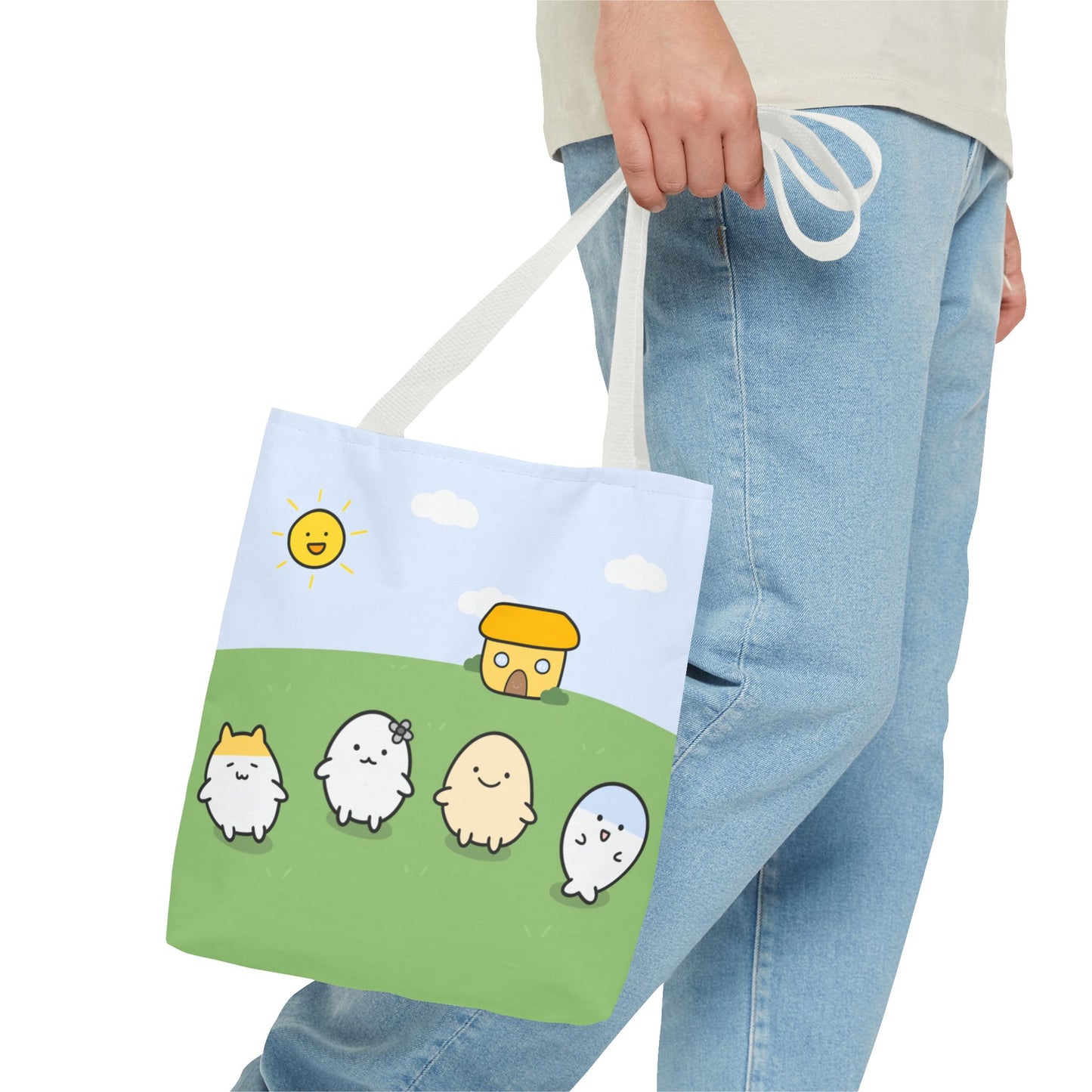 Haha Family Playeggss Tote Bag