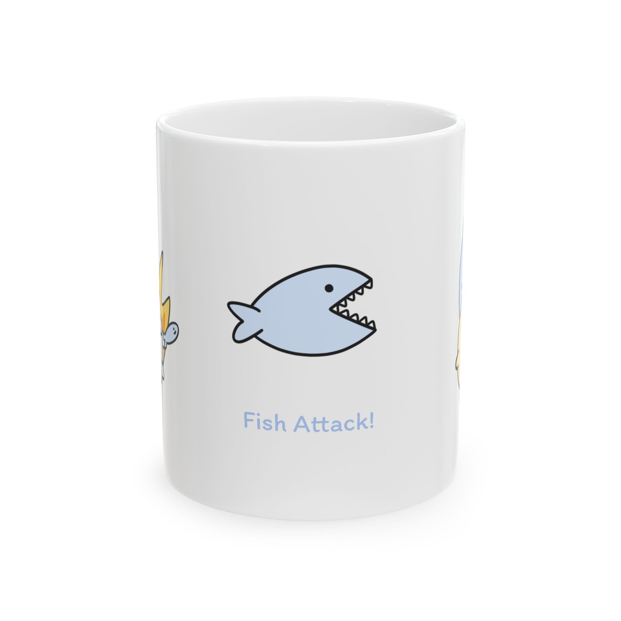 Fish Attack! Playeggss Mug | Personalizable
