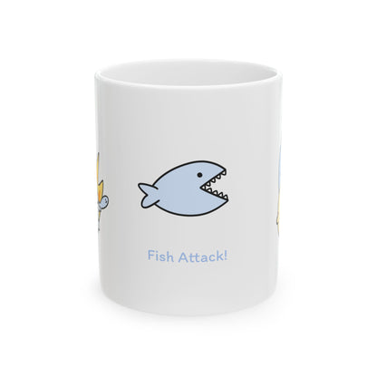 Fish Attack! Playeggss Mug | Personalizable