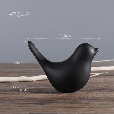 Ceramic cute bird ornaments - PLAYEGGSS