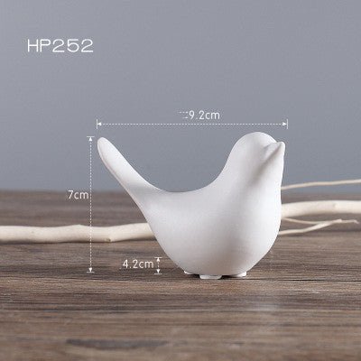 Ceramic cute bird ornaments - PLAYEGGSS