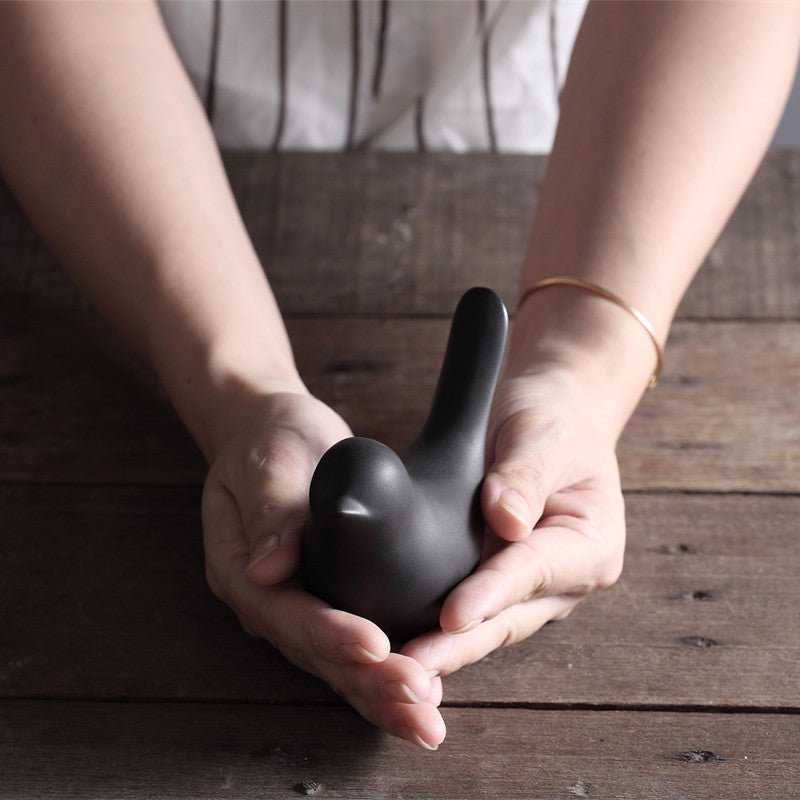 Ceramic cute bird ornaments - PLAYEGGSS