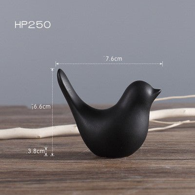 Ceramic cute bird ornaments - PLAYEGGSS