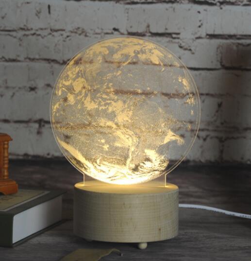 Cute Jellyfish Lamps Romantic LED Touch Children Lights Bedroom Decoration Valentines Day Gift Night Light - PLAYEGGSS