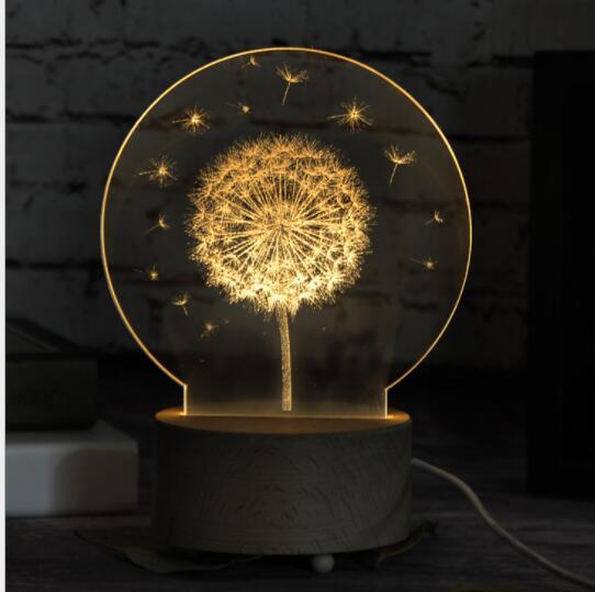 Cute Jellyfish Lamps Romantic LED Touch Children Lights Bedroom Decoration Valentines Day Gift Night Light - PLAYEGGSS