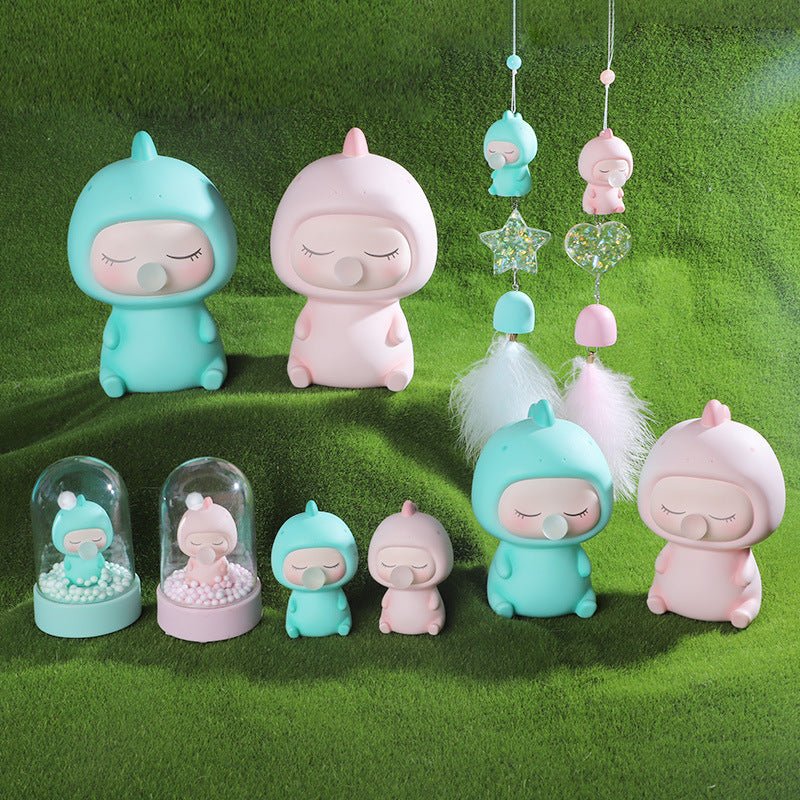 Cute Vinyl Ornaments Cake Baking Decoration Ornaments - PLAYEGGSS