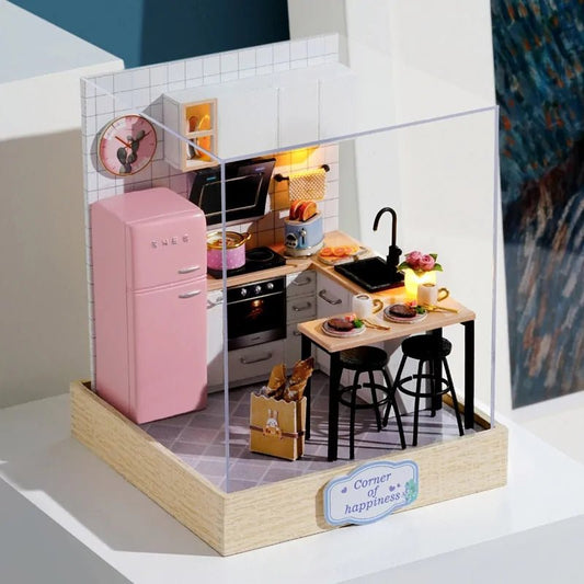 DIY Miniature Dollhouse Furniture Set - PLAYEGGSS