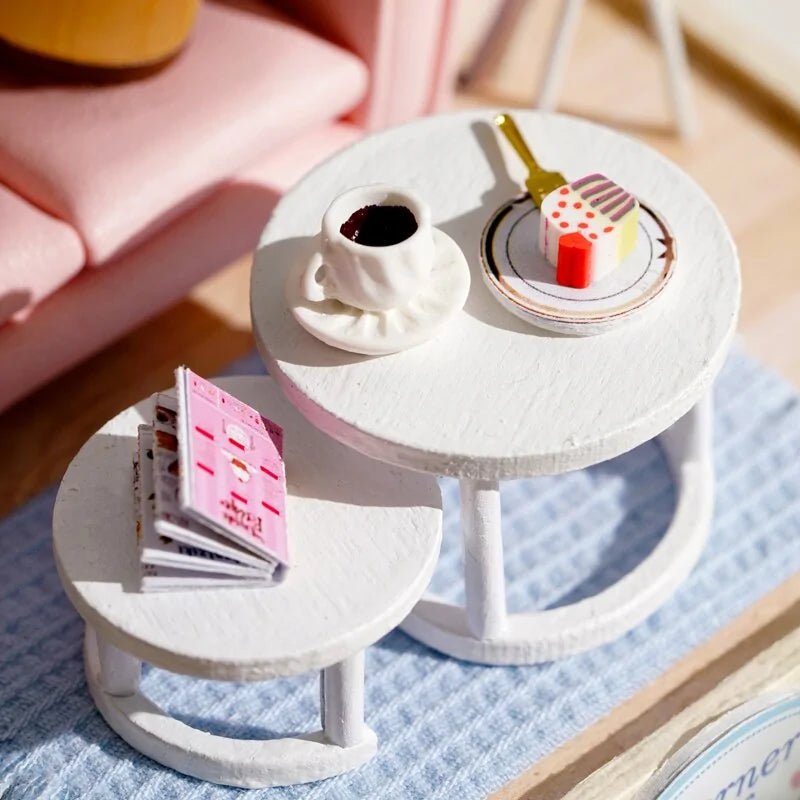 DIY Miniature Dollhouse Furniture Set - PLAYEGGSS