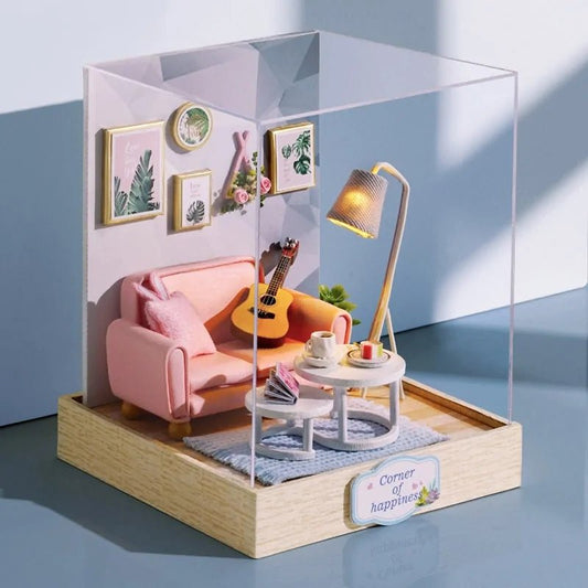 DIY Miniature Dollhouse Furniture Set - PLAYEGGSS