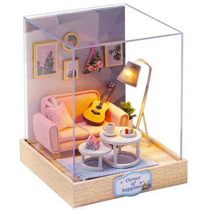 DIY Miniature Dollhouse Furniture Set - PLAYEGGSS