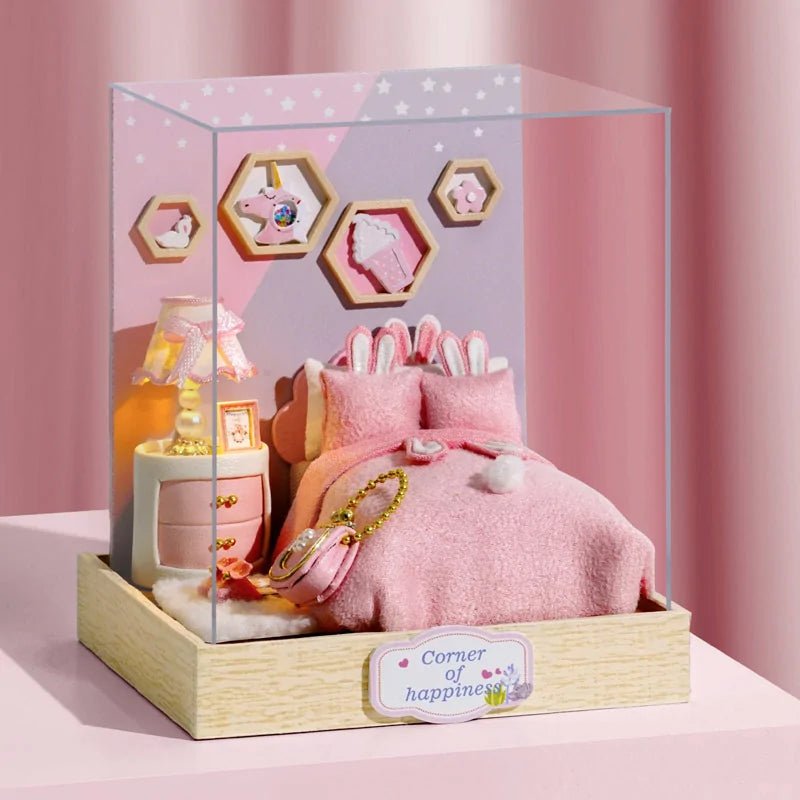 DIY Miniature Dollhouse Furniture Set - PLAYEGGSS